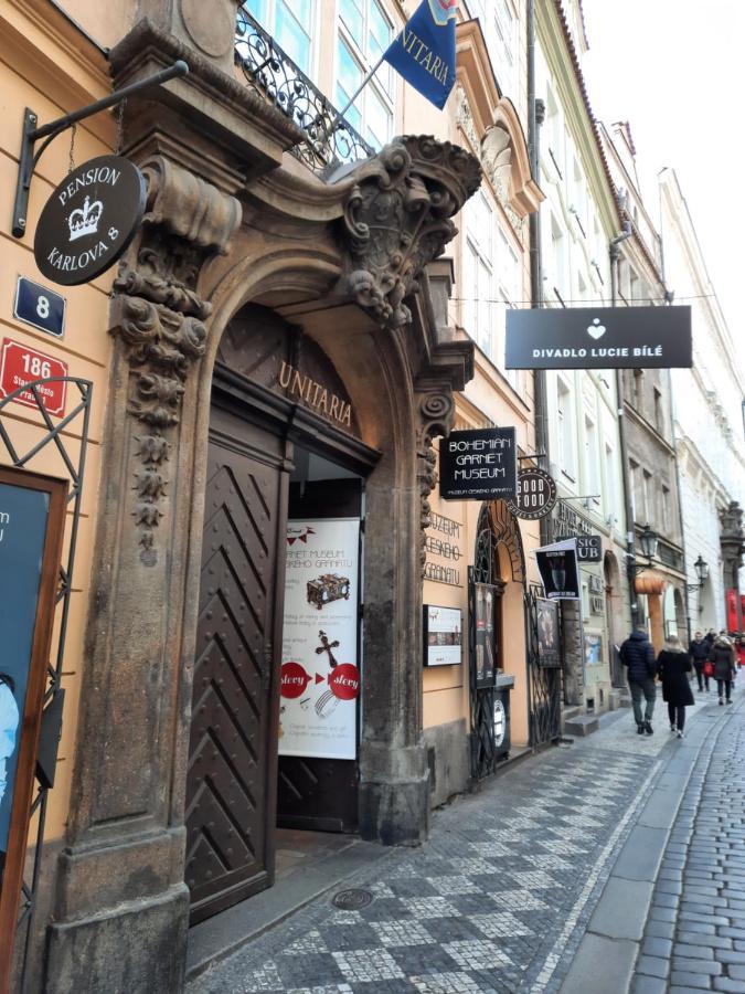 Pension Karlova Prag Exterior foto