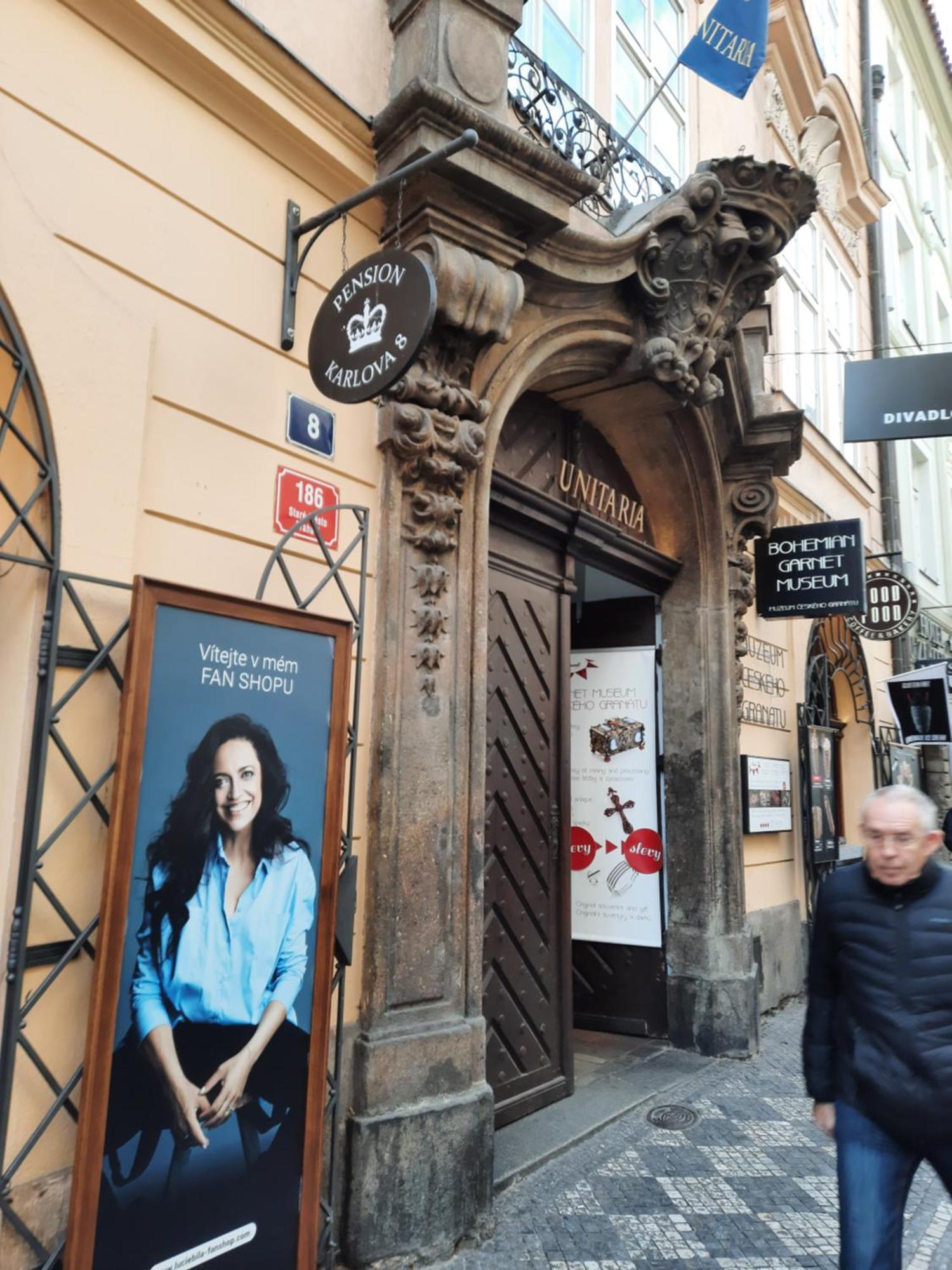 Pension Karlova Prag Exterior foto