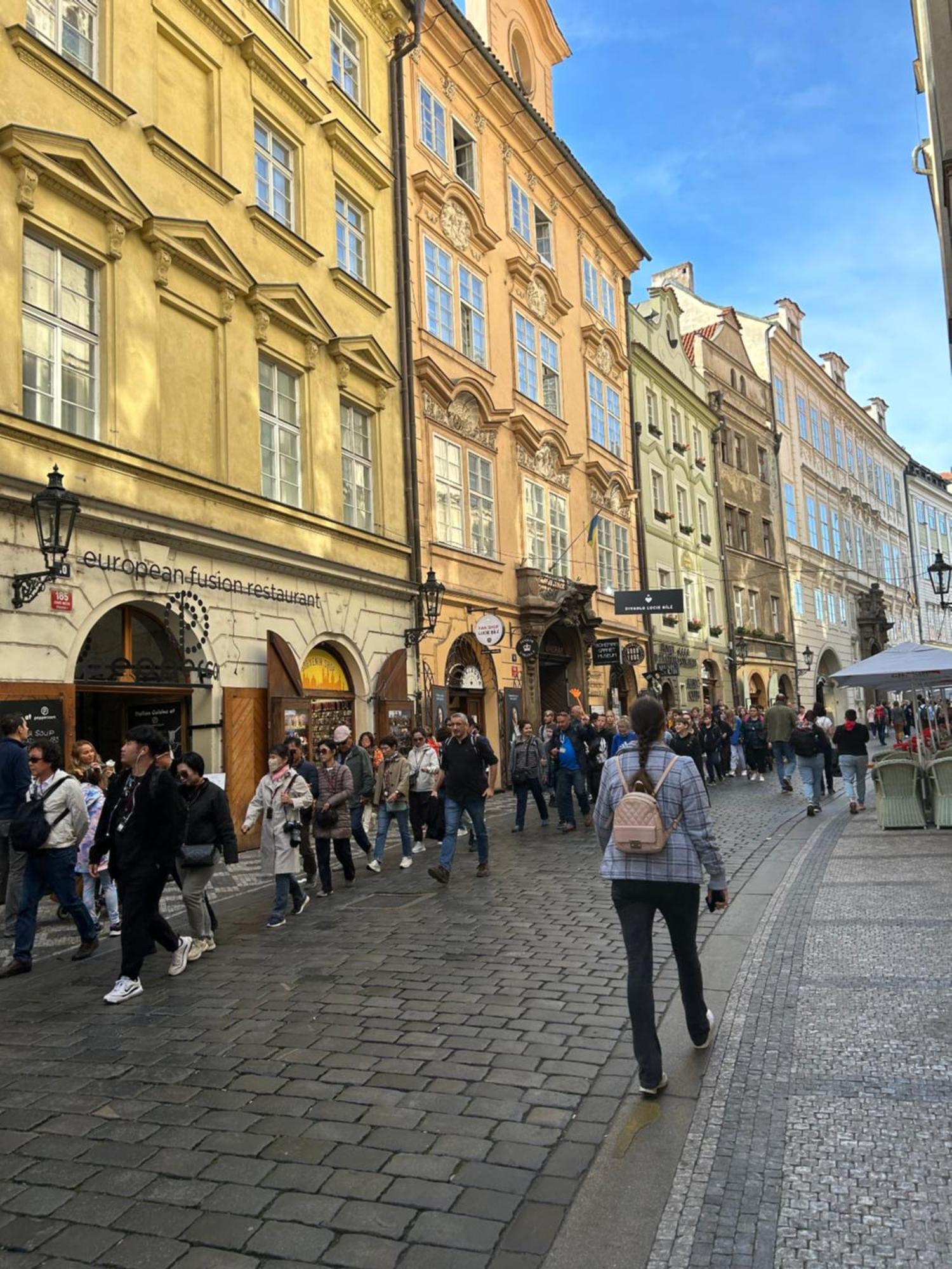 Pension Karlova Prag Exterior foto